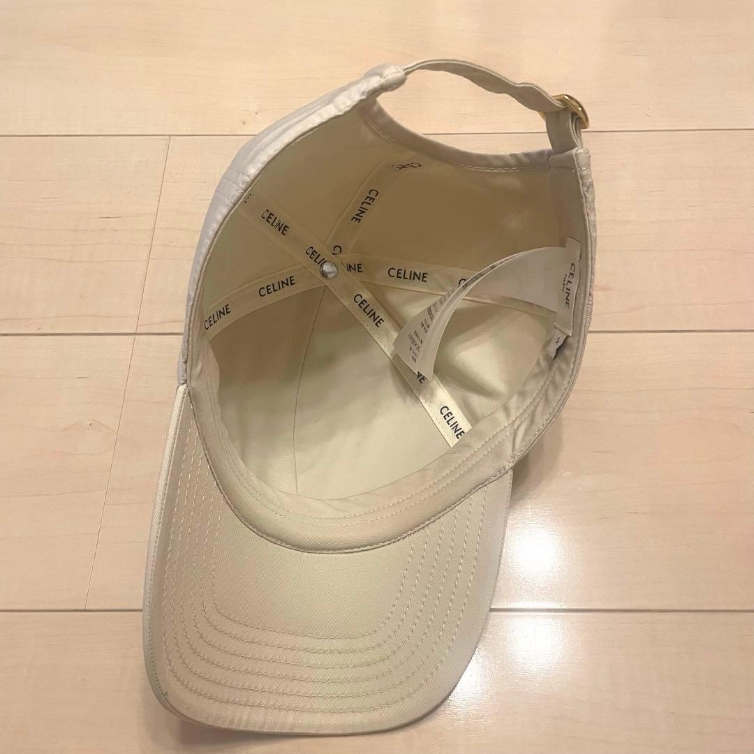 CELINE ベースボールキャップ バニラ キャップ