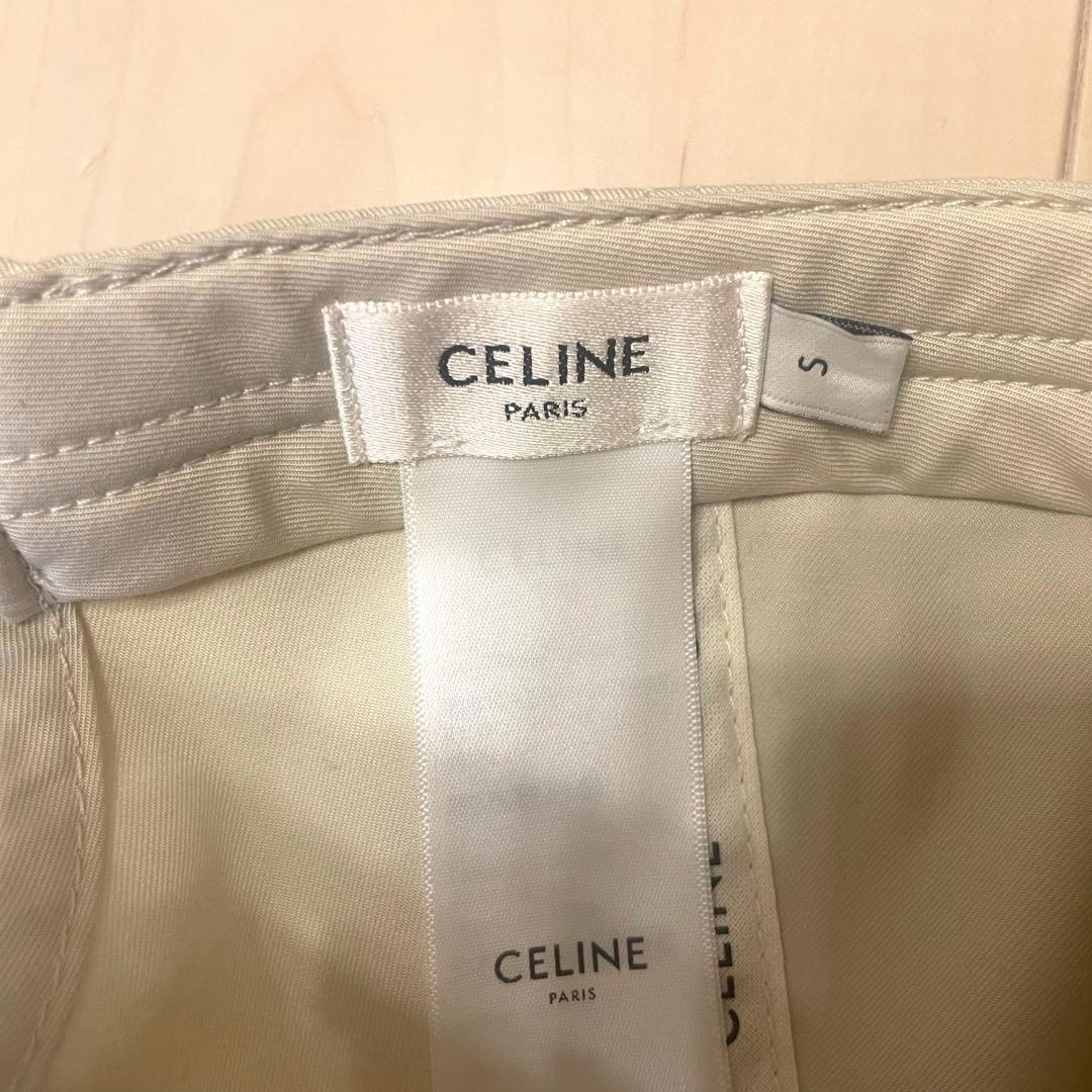 CELINE ベースボールキャップ バニラ キャップ