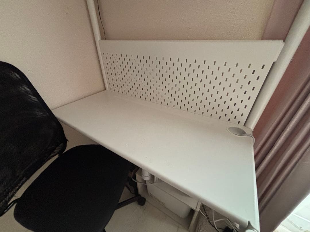 【送料込み】IKEA ロフトベッド・デスク付き　VITVAL