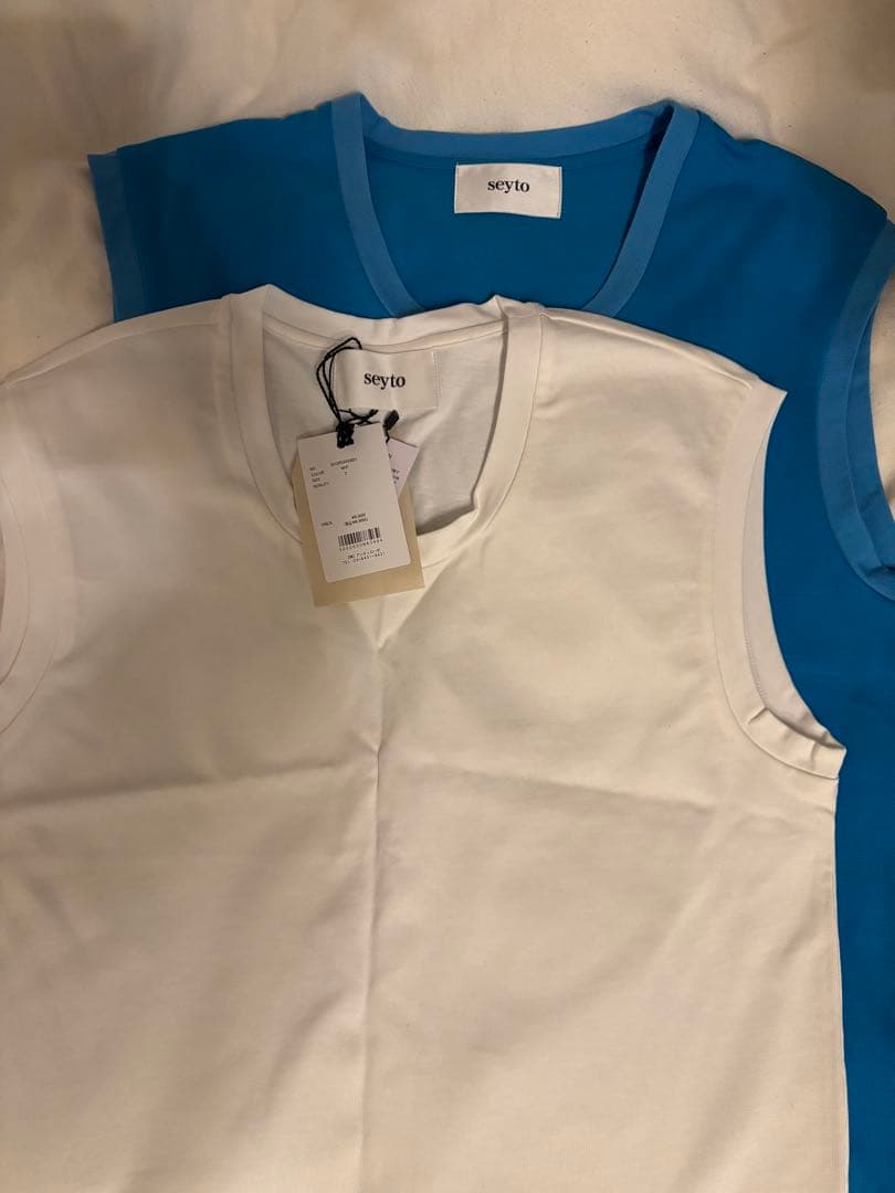 seyto ノースリーブ 2色セット