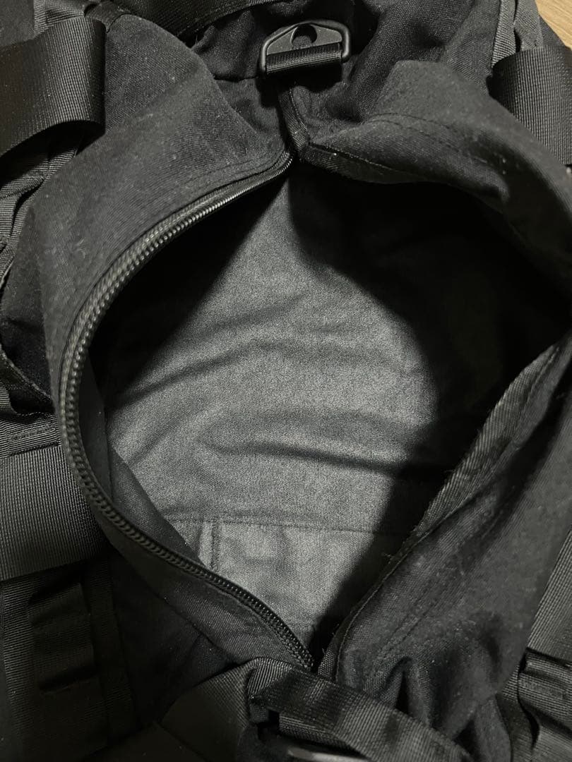 Supreme ブラック ボストンバッグ