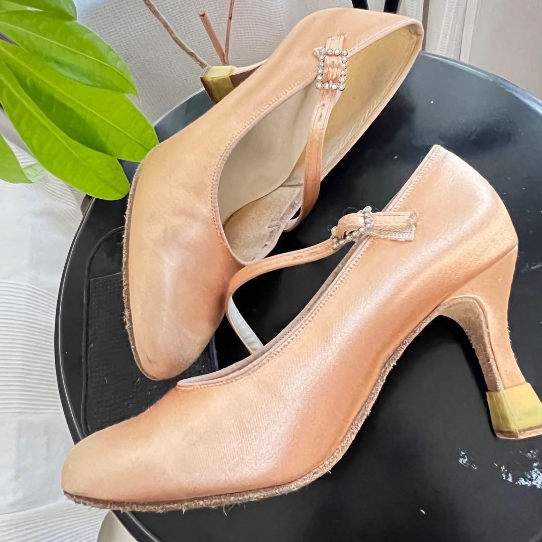 美品DSIスタンダード（モダン）シューズPARIS 210RFSF