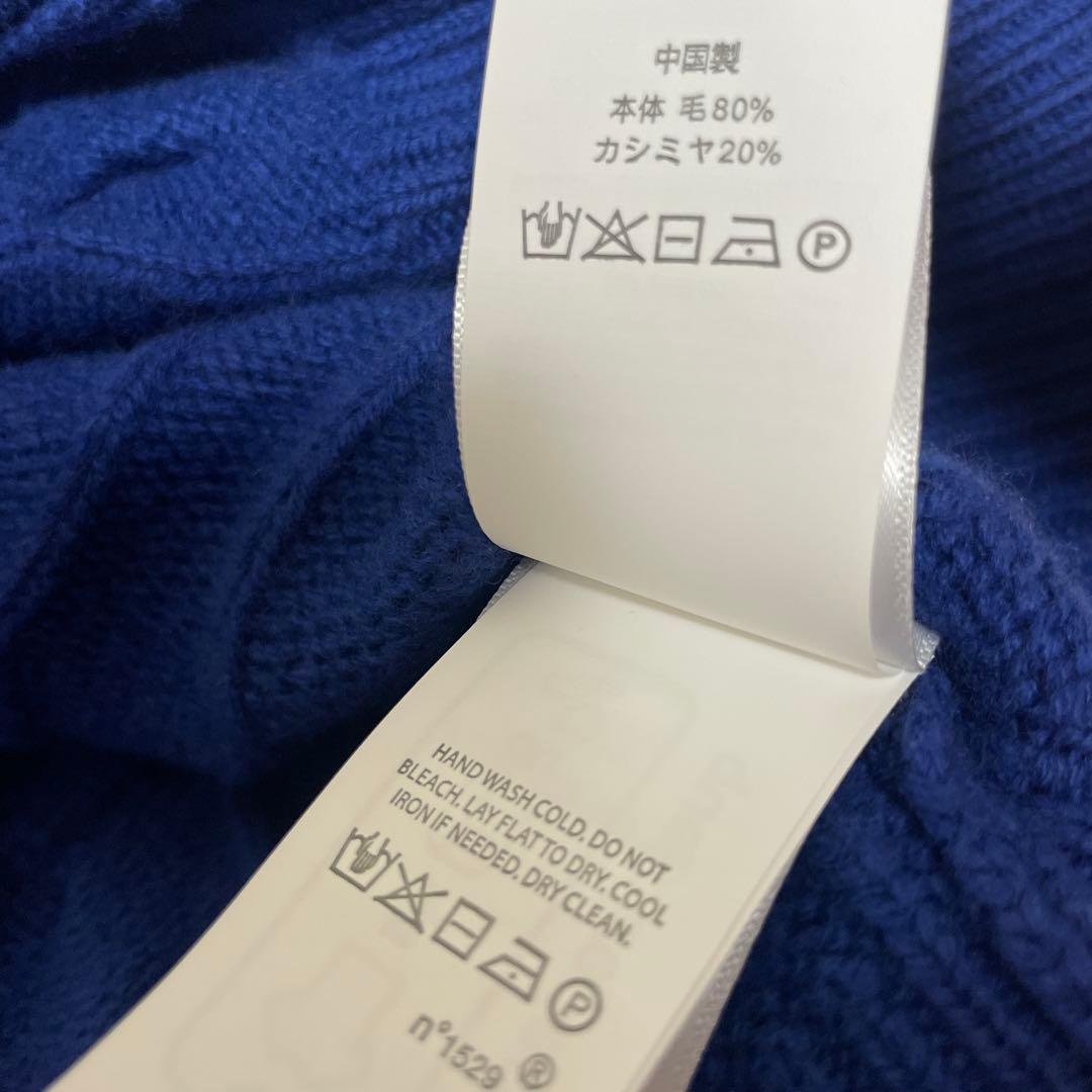 新品 ラルフローレン ケーブル編み カーディガン ウール×カシミヤ