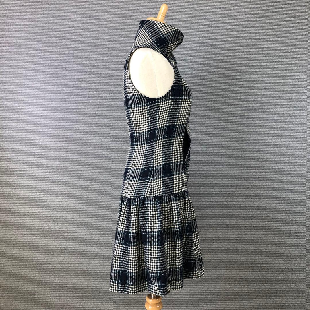 Vivienne Westwood チェック柄 ノースリーブ ミニワンピース