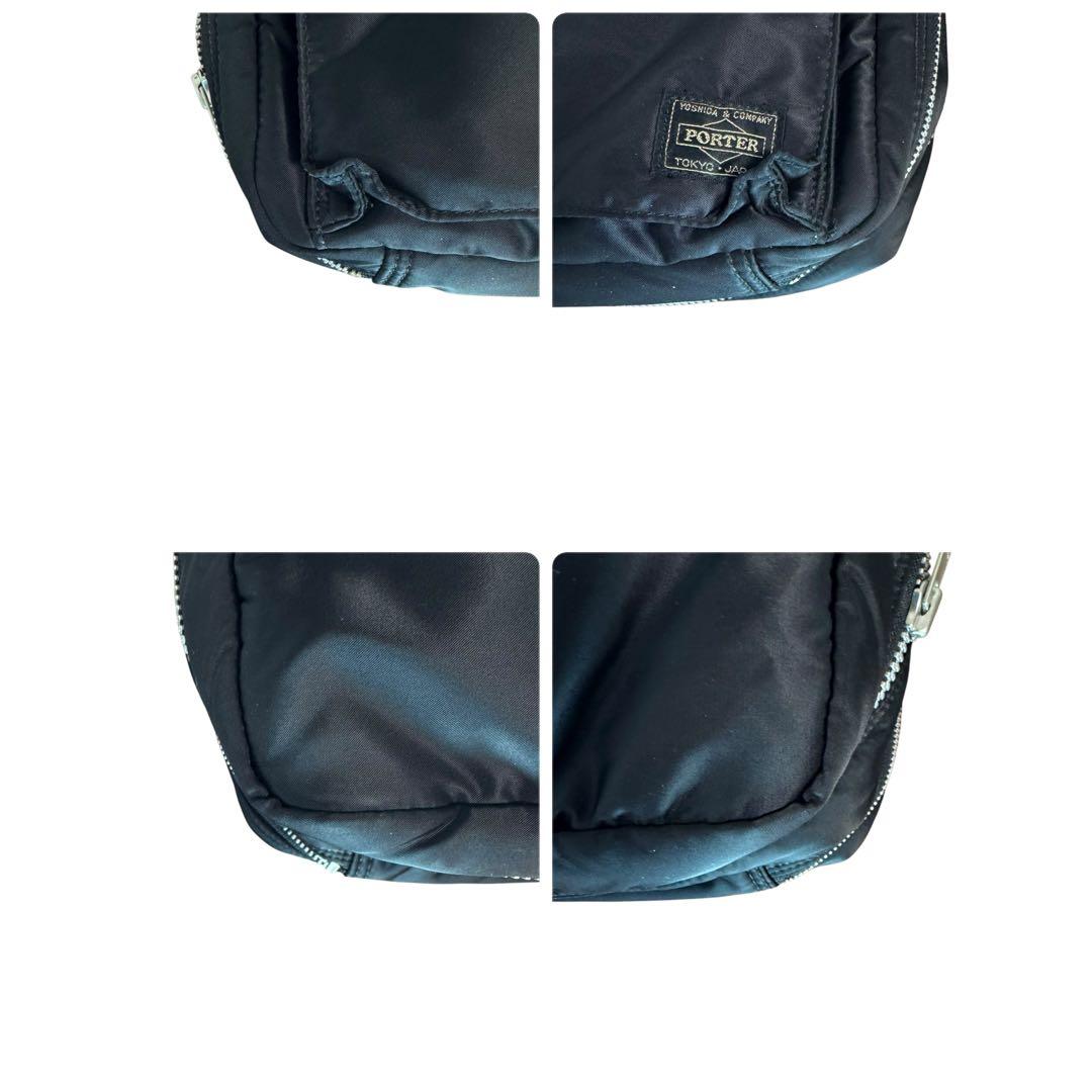 PORTER TANKER SHOULDER BAG 2way ブラック