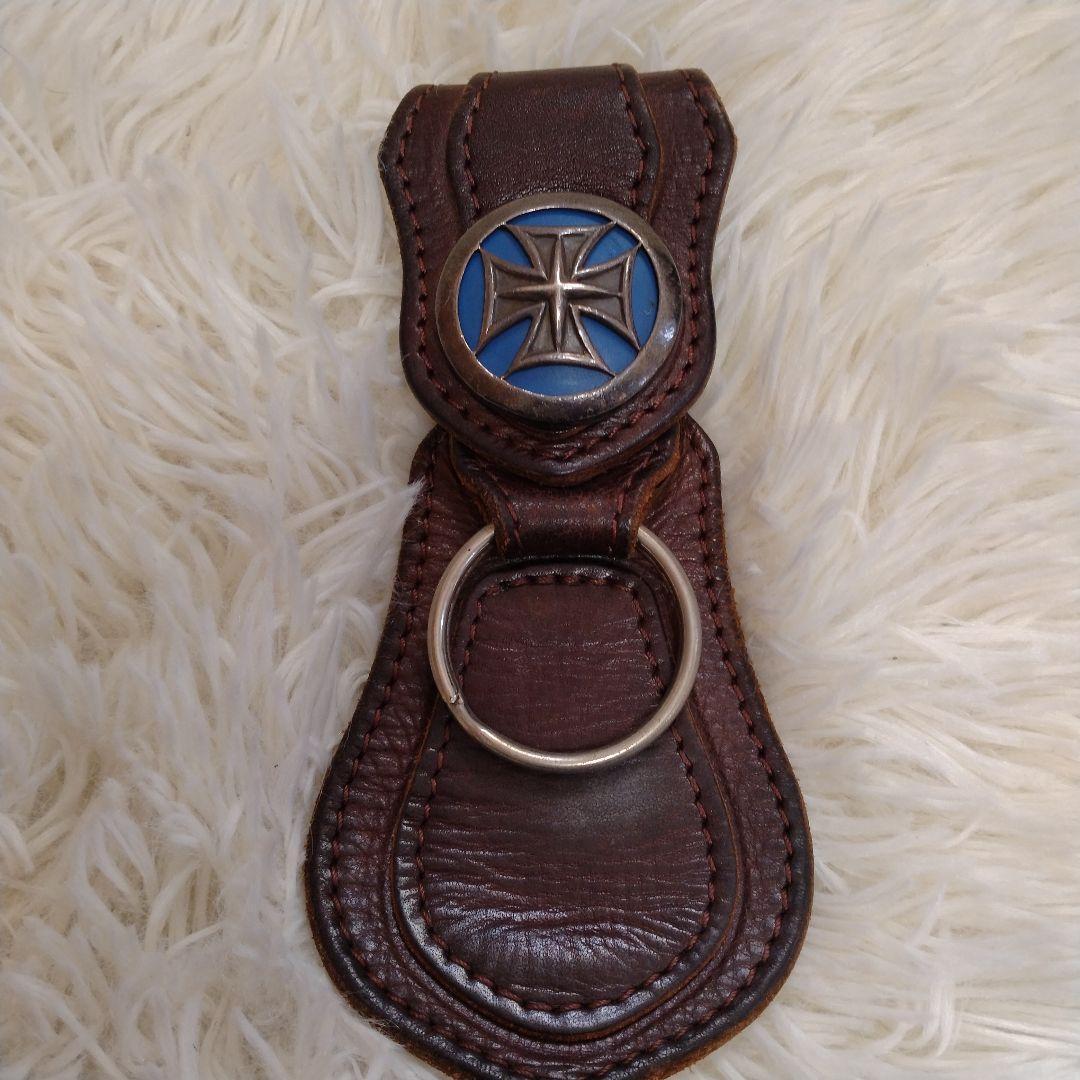 SAMURAI CRAFT レザー 長財布 ウォレットチェーン コンチョ