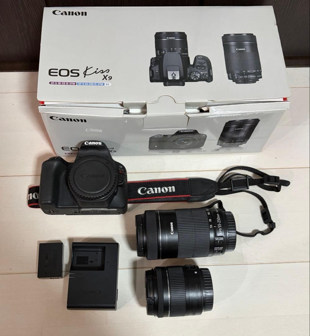 お値下げ不可 Canon EOS Kiss X9 ダブルズームキット