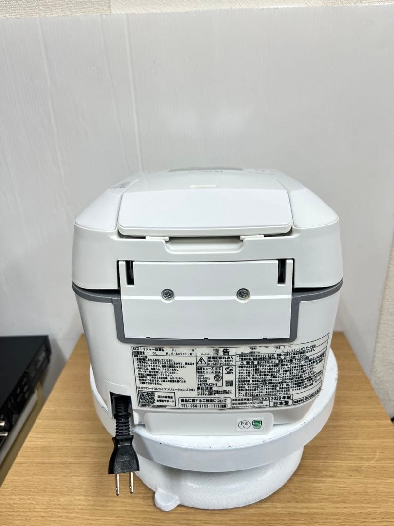 HITACHI 圧力IHジャー炊飯器RZ-V100DM（2020年製）5.5合