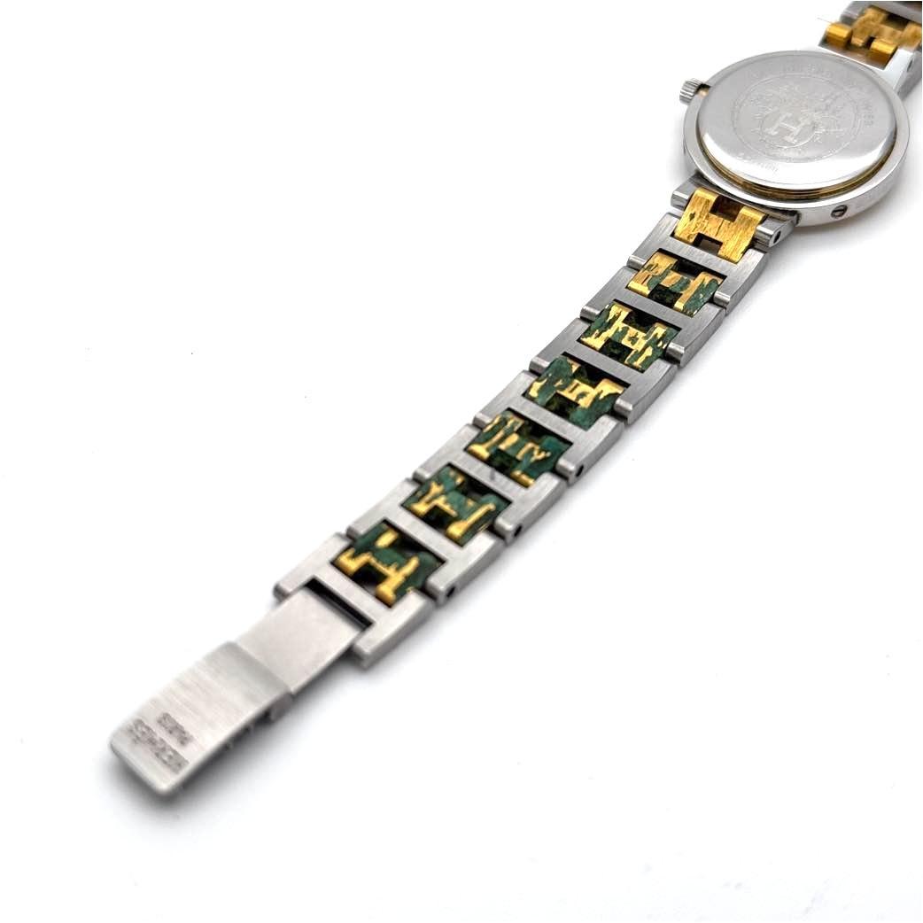 HEMRES エルメス クリッパー・レディース 稼働 腕時計 コンビ