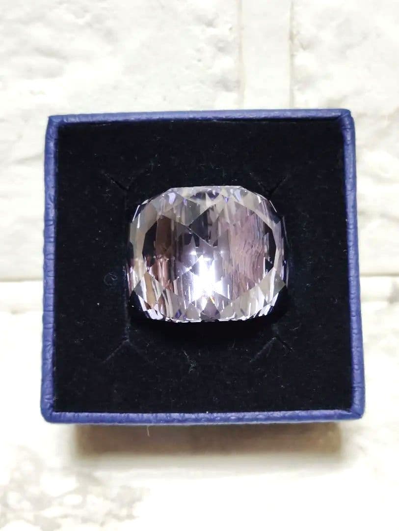 新品　正規品　スワロフスキー　ニルヴァーナ　リング　55　#13〜15　パープル