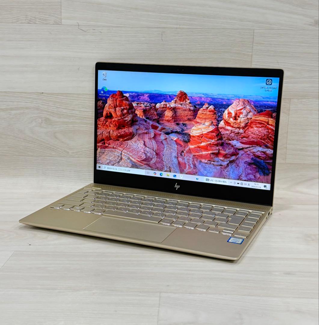 Hp ENVY Laptop13ノート8GB/512GBフルHD/バックライト