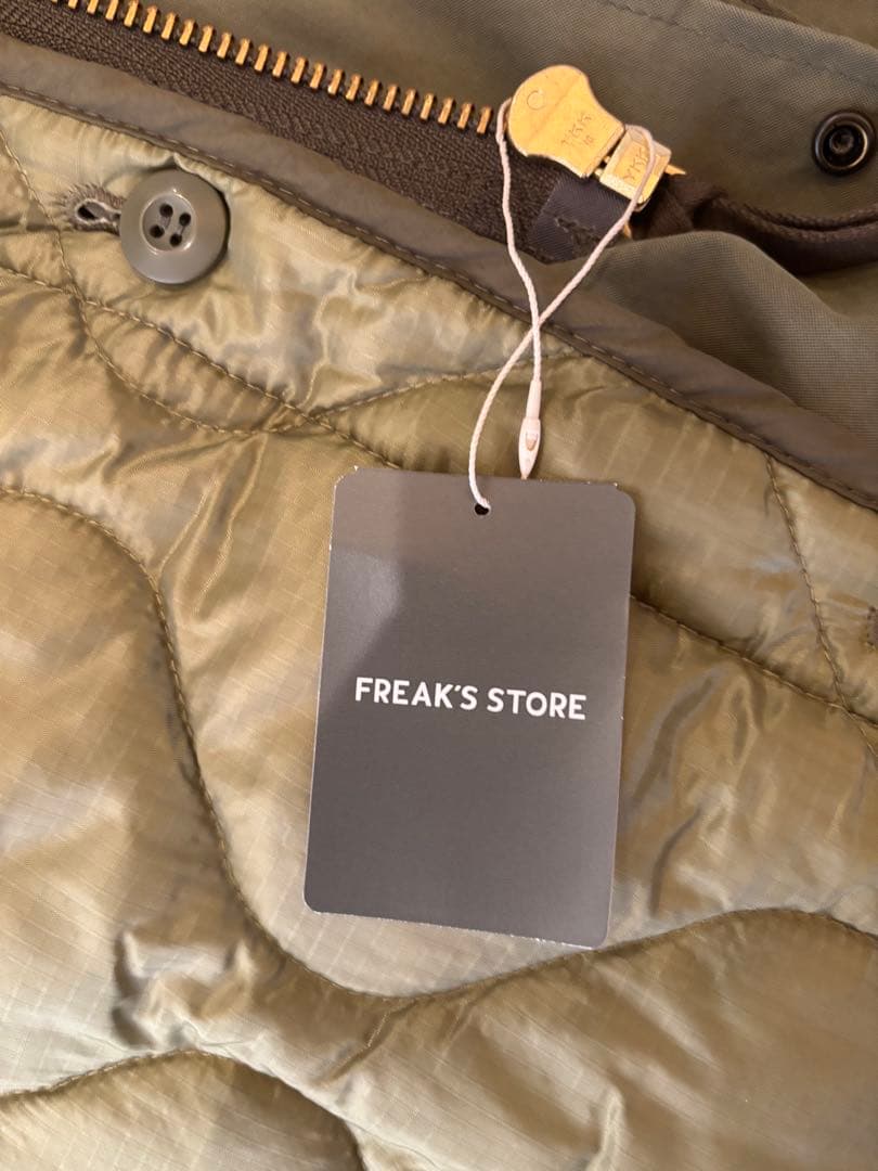 FREAKS STORE M-65 モッズコート ライナー付き ロング丈中綿M