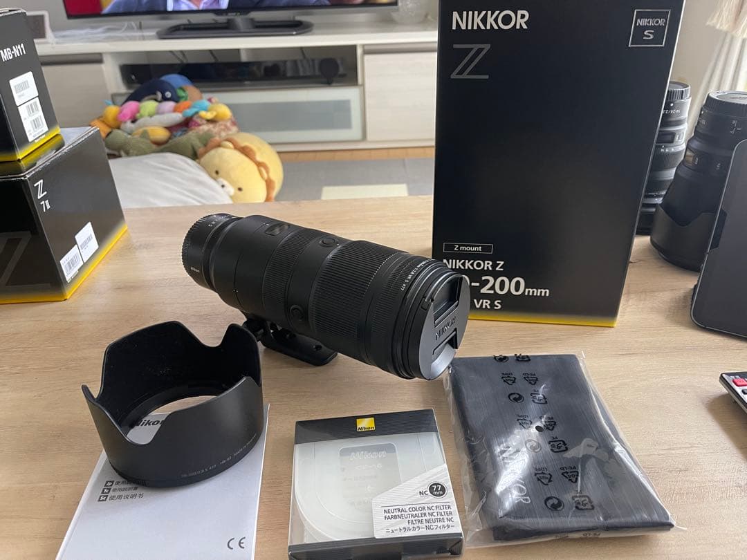 Nikon Z 70-200mm f/2.8 VR S 美品