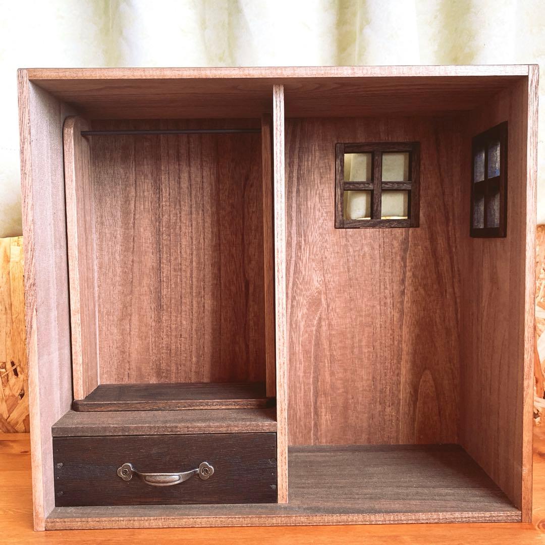 skyおうち型人形用収納ケース　ブライスアイシードール　人形用クローゼット