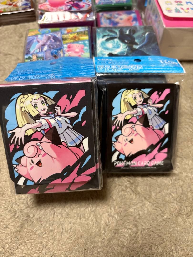 【新品未使用】ポケモンカードゲーム デッキケース デッキシールド まとめ売り