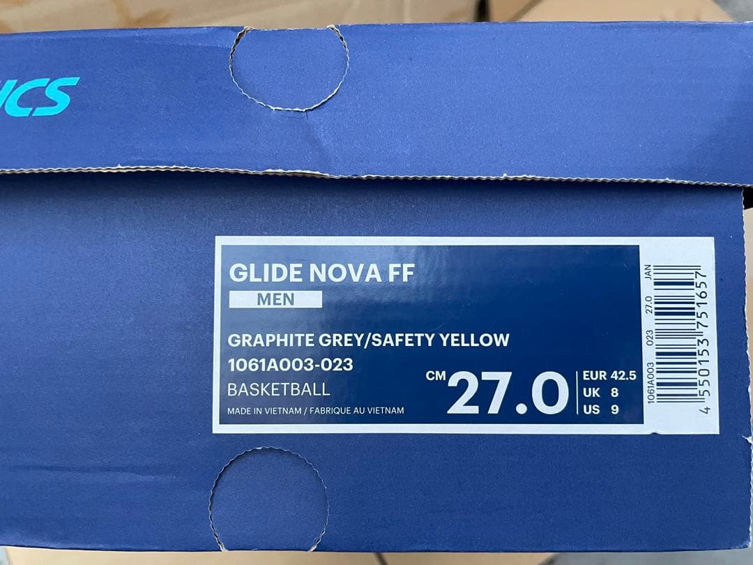 アシックス グライドノヴァFF ASICS GLIDE NOVA FF 27cm