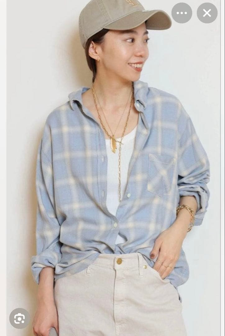 REMI RELIEF/レミレリーフ】 RAYON チェックシャツ