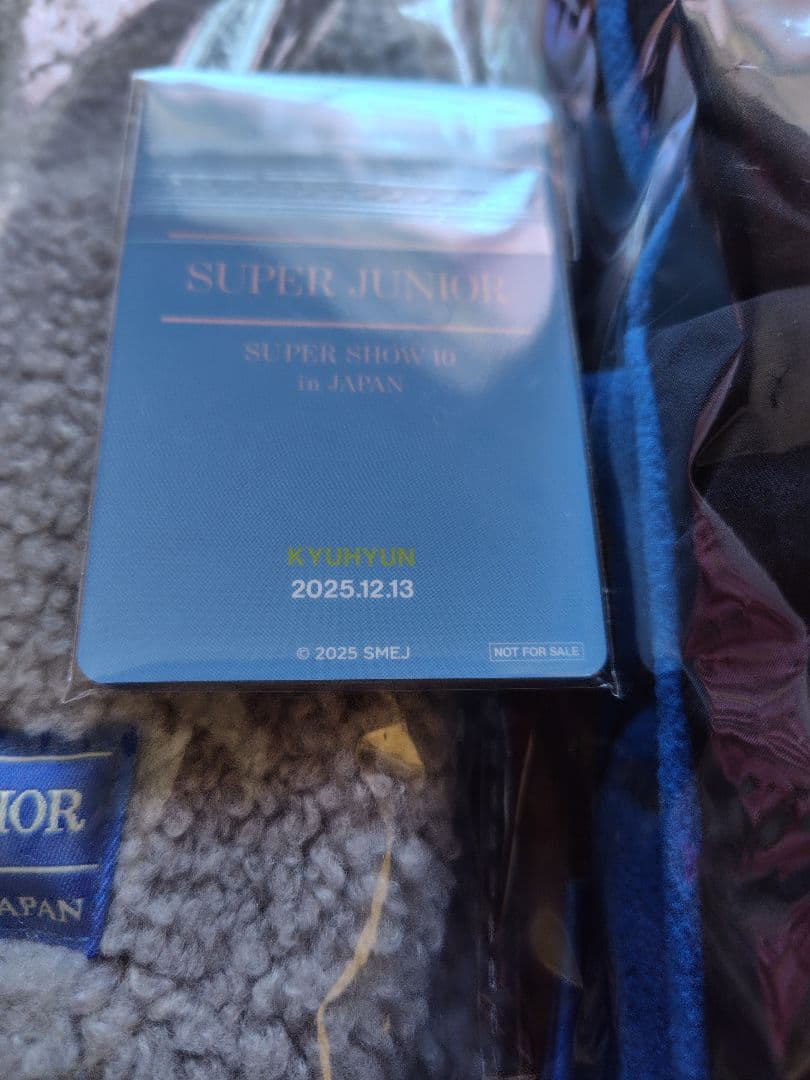 superjunior スパショ10 トレカ プレミアム アプグレ 手袋マフラー
