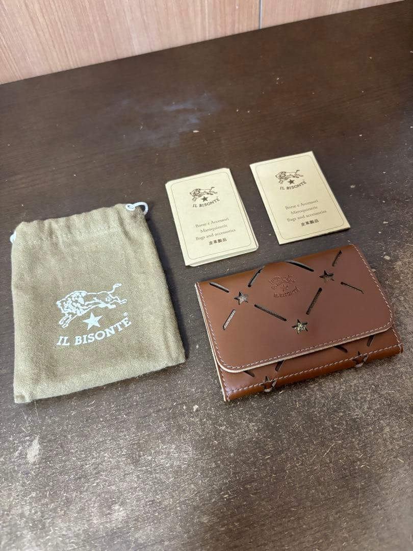 【未使用品】IL BISONTE イルビゾンテ カードケース