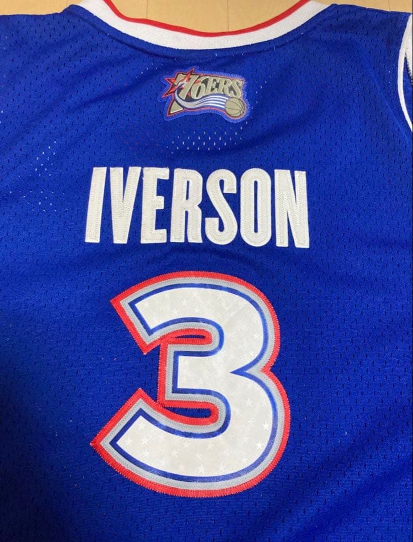 b-boy NBA ALLSTARGAME アイバーソン ゲームシャツ76ers