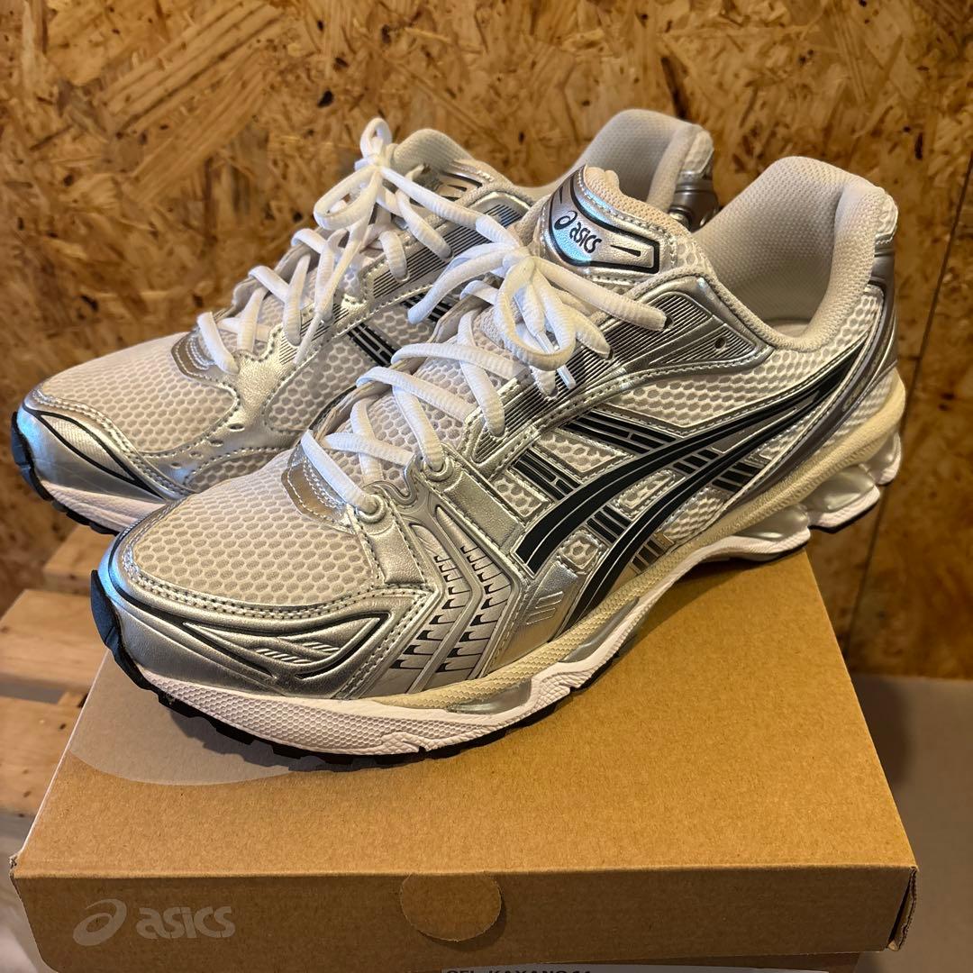 アシックス ゲルカヤノ14 \"ホワイト/グラファイトグレー\"