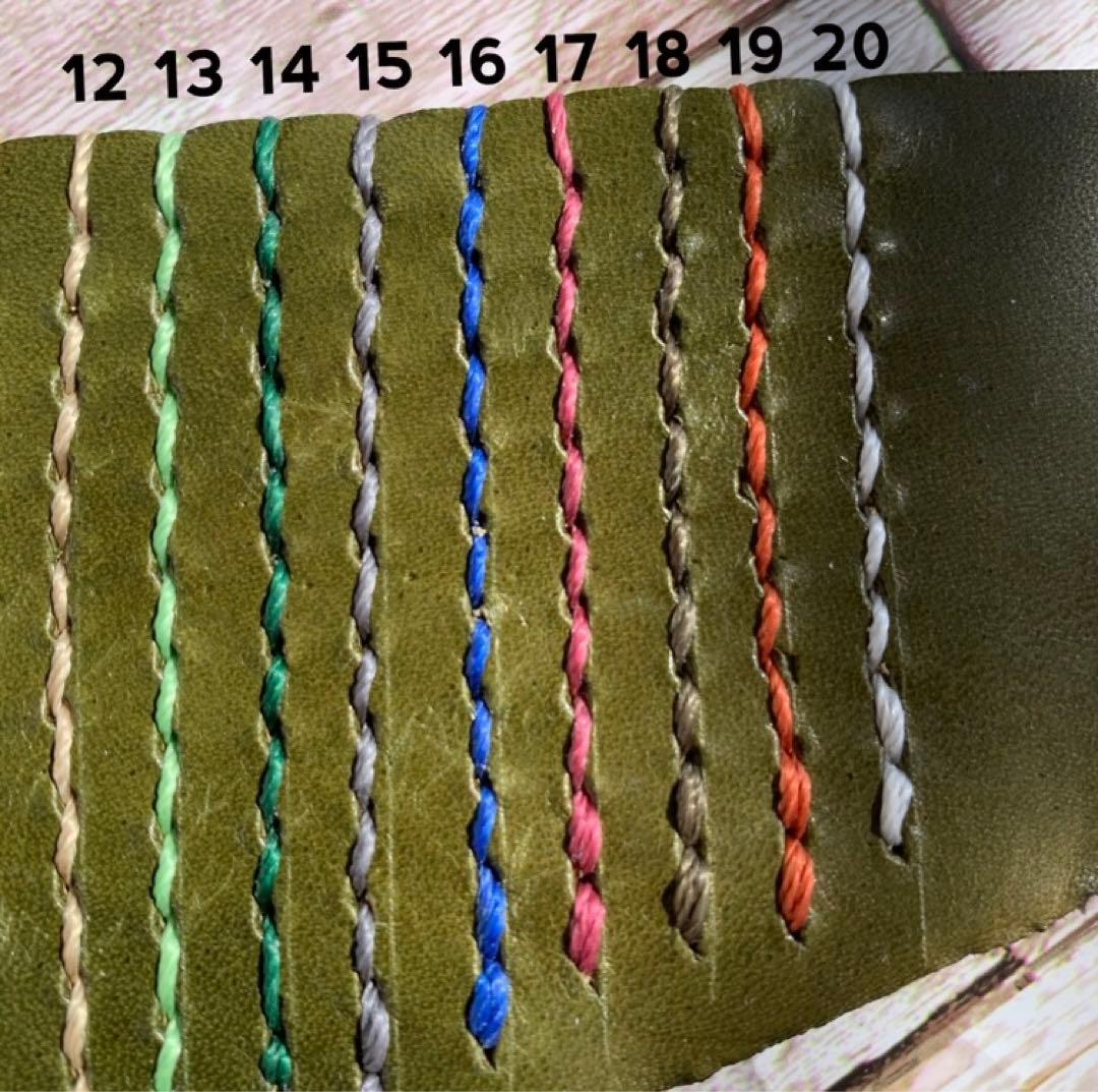 栃木レザー　オリーブ　グリーン　ネイビー　iPhoneケース　手帳型　本革