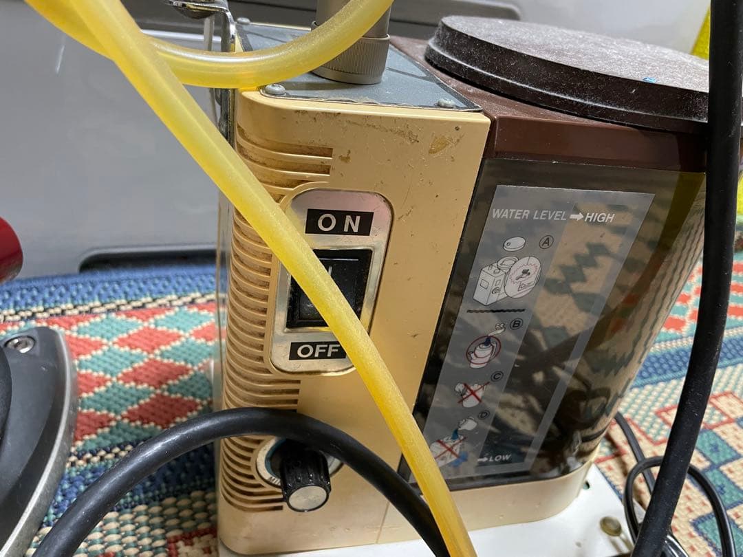 ナオモトハイスチームアイロン スーパーポンプ式