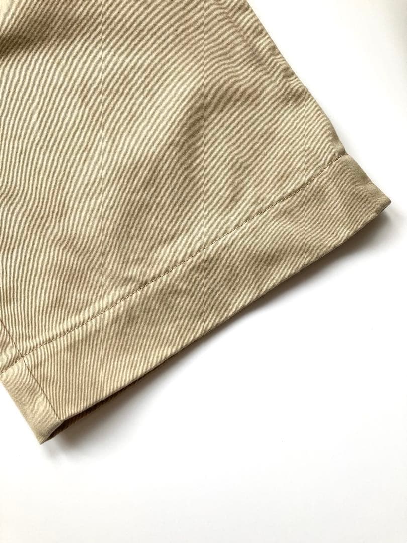 【chimala（チマラ）】チノトラウザーズ３２　ベージュ　チノパンメンズライク