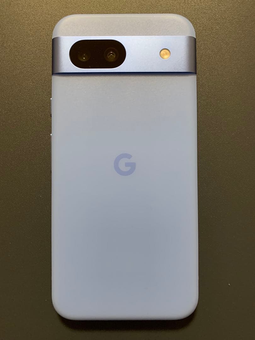 Google Pixel8a Bay(青) ケース、保護ガラス付