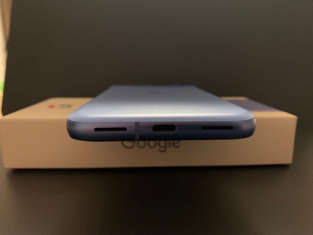 Google Pixel8a Bay(青) ケース、保護ガラス付