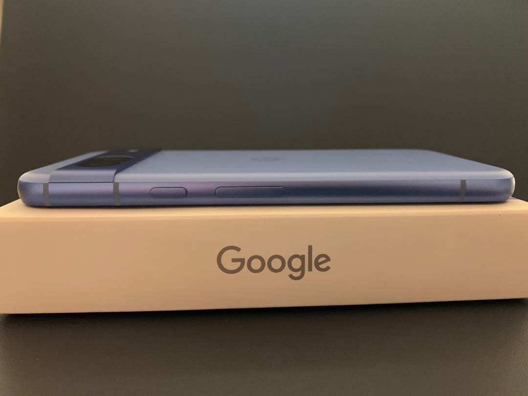 Google Pixel8a Bay(青) ケース、保護ガラス付