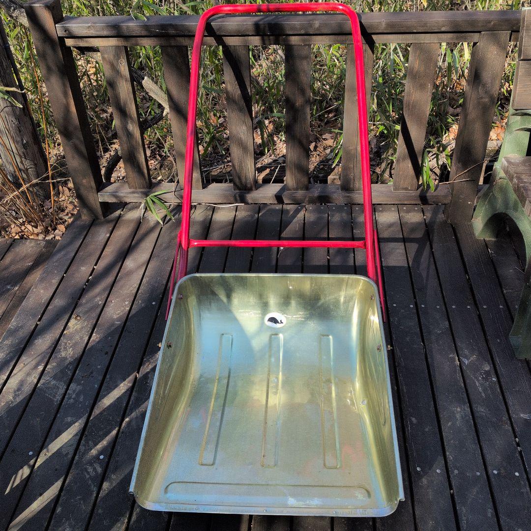 値下げしました！スノーダンプ アルミ製 大サイズ くじら印