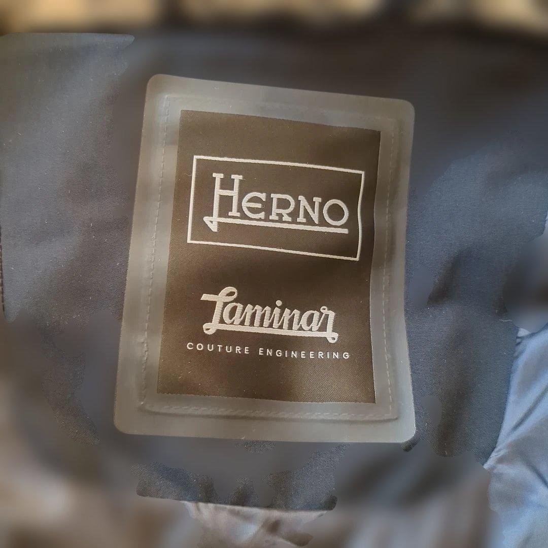 Herno シルバー ダウンジャケット