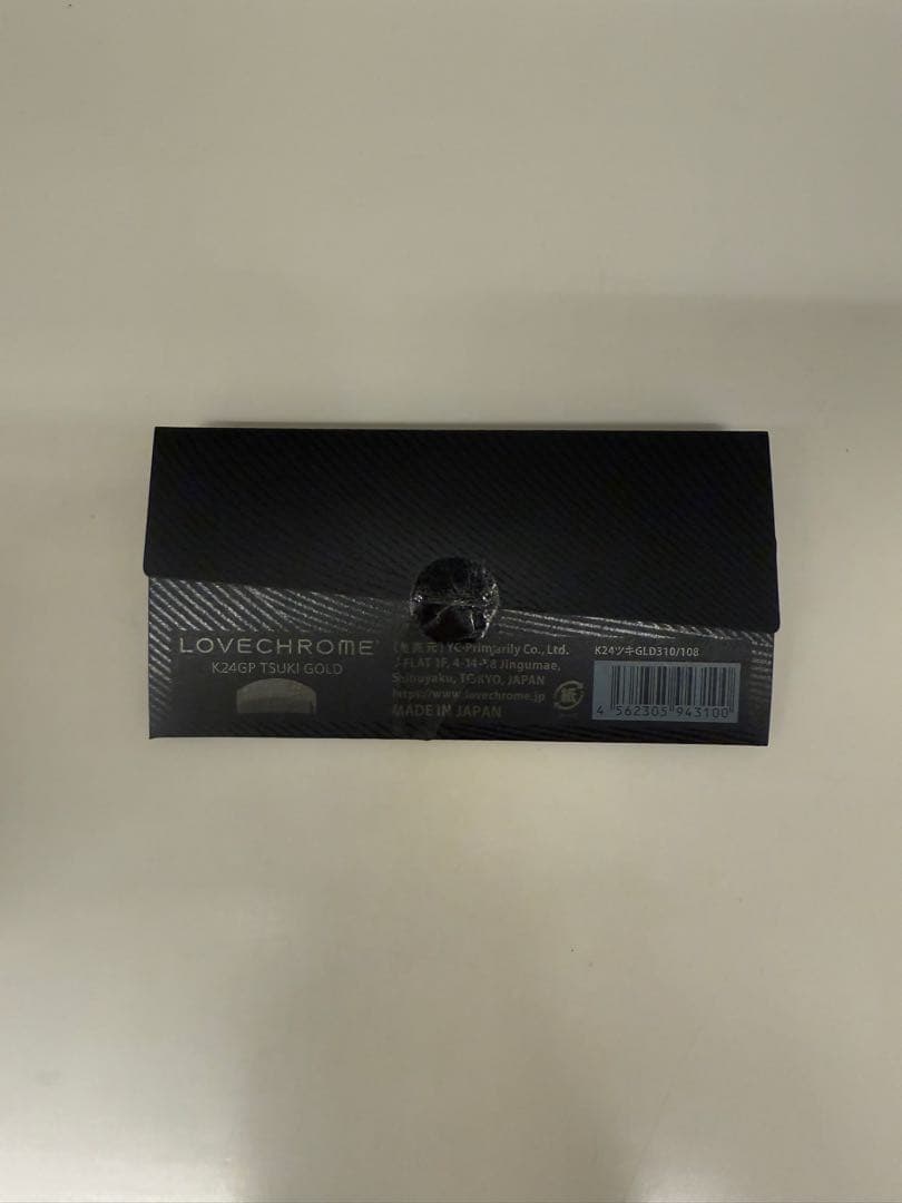【即日発送】LOVECHROME ゴールドコーム ポーチ付き 開封済未使用