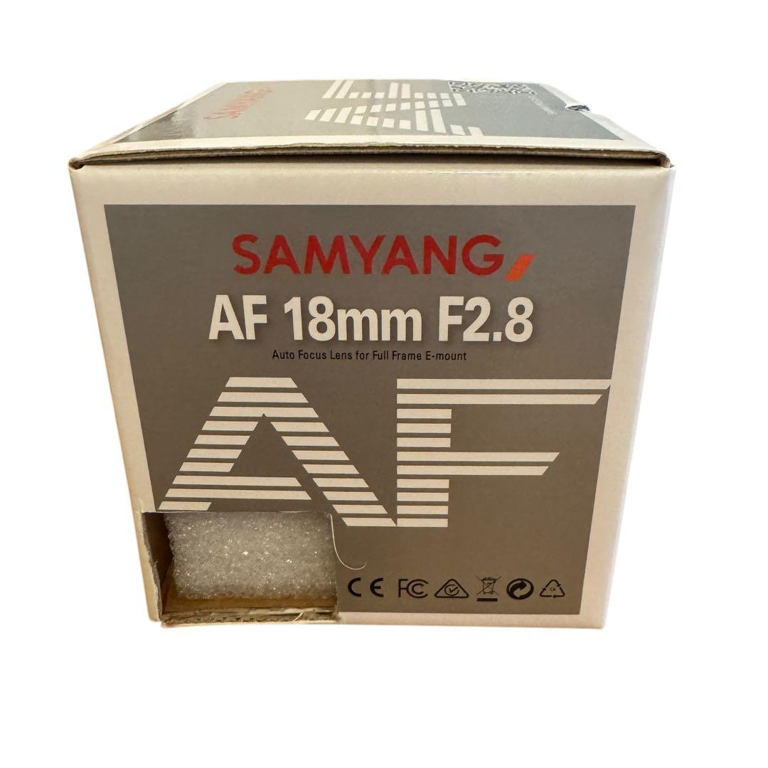【美品】SAMYANG AF 18/2.8 FE ソニーEマウント　単焦点レンズ