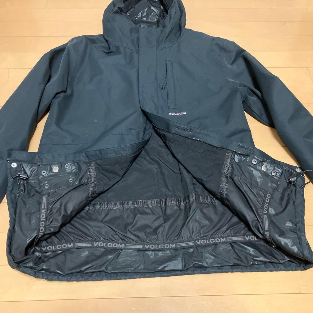 VOLCOM スノーボードジャケット ブラック Lサイズ