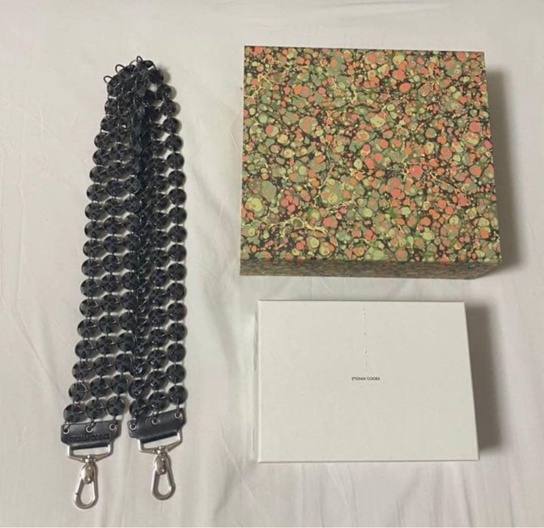 Stefan Cooke Black Button Strap バッグセット