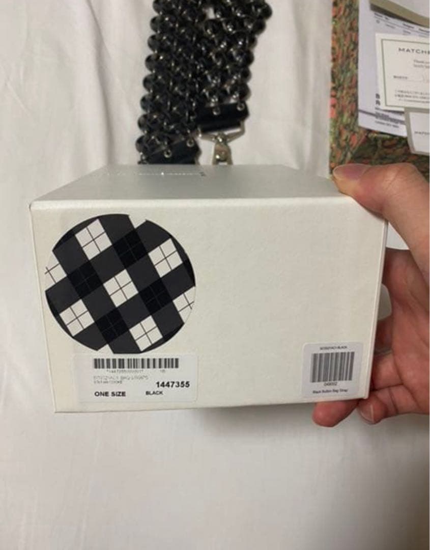 Stefan Cooke Black Button Strap バッグセット