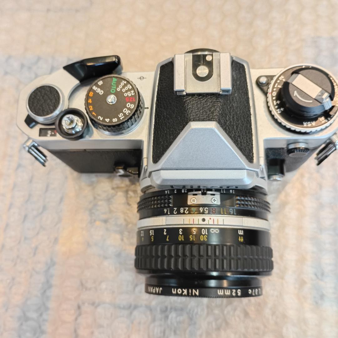 Nikon FE FM フィルム一眼レフカメラ 50mmレンズ ジャンク出品