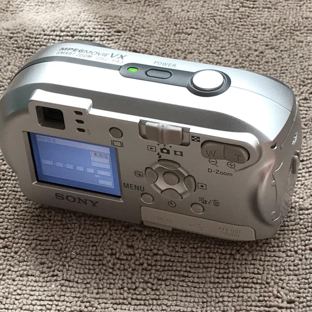 【極美品】SONY Cyber-shot DSC-P43 メモリースティック付属