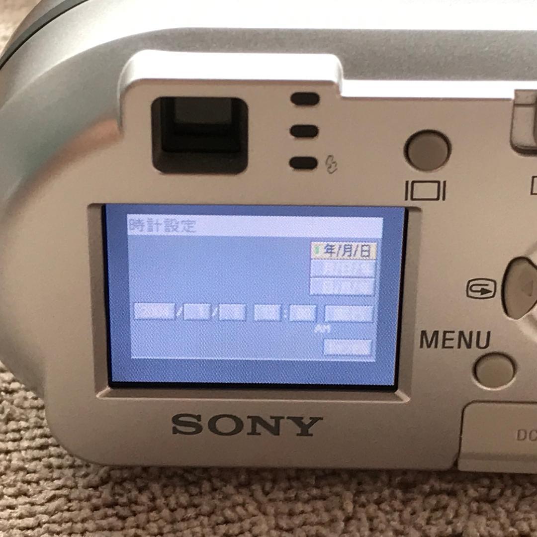 【極美品】SONY Cyber-shot DSC-P43 メモリースティック付属