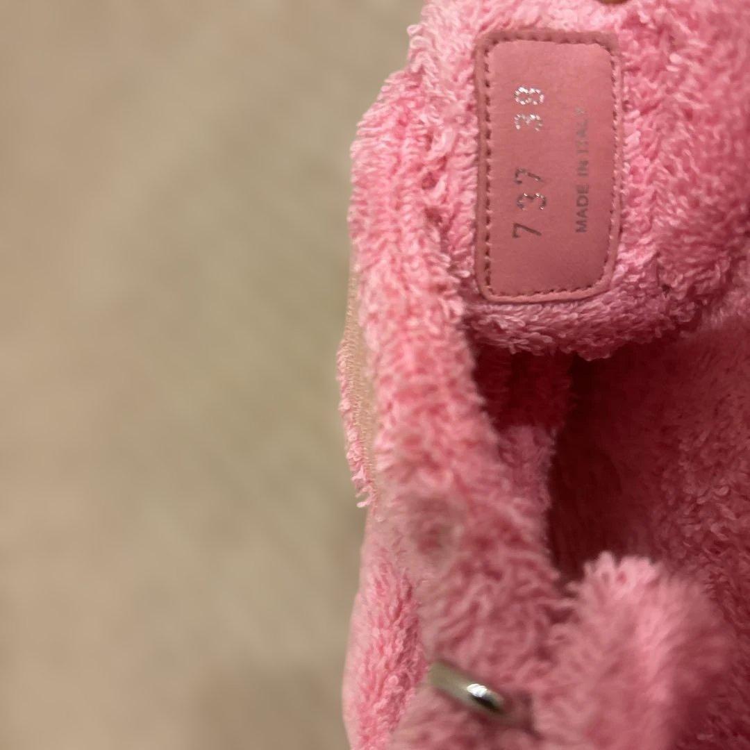 PRADA テリークロス タオル地 サンダル