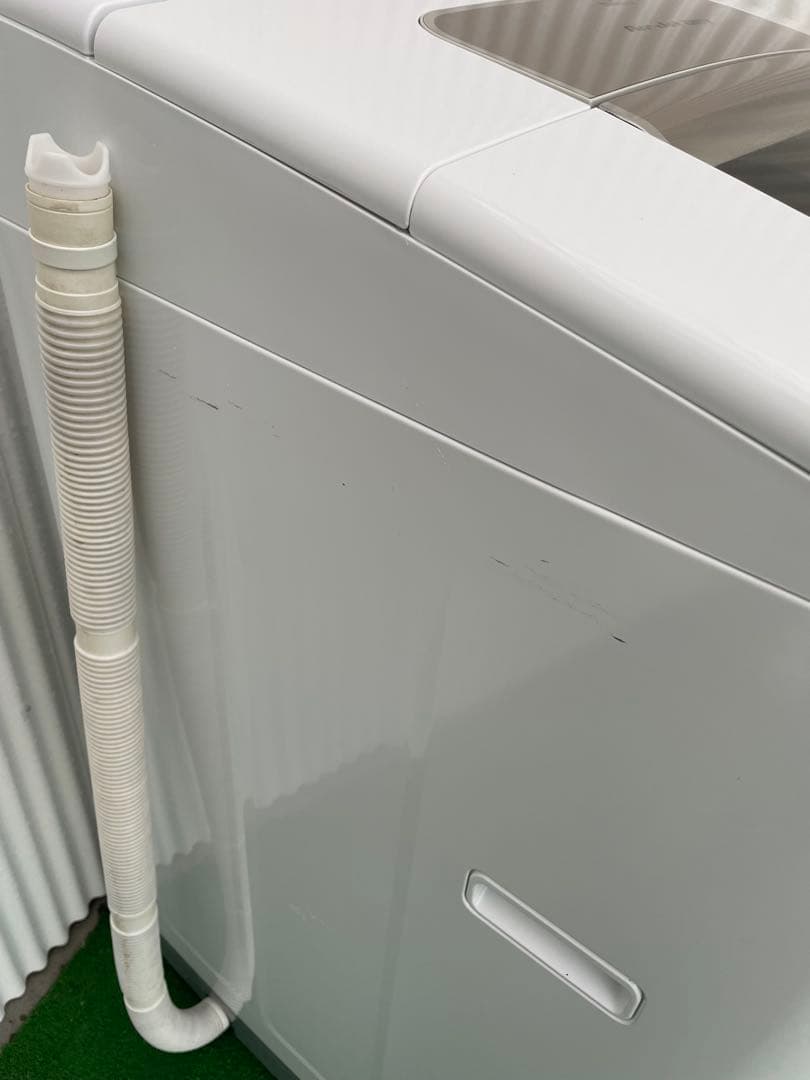 848日立 ビートウォッシュ 8kg洗濯機 ナイアガラビート洗浄 風呂水ホース付