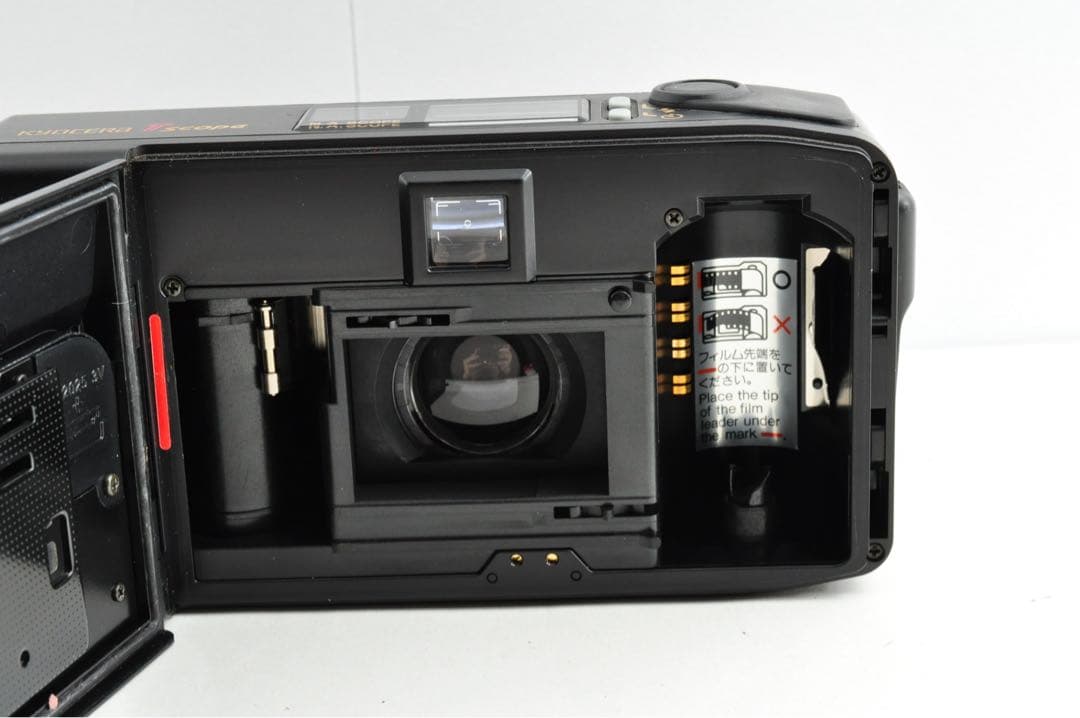 美品 KYOCERA T scopeフィルムカメラ Carl Zeissレンズ