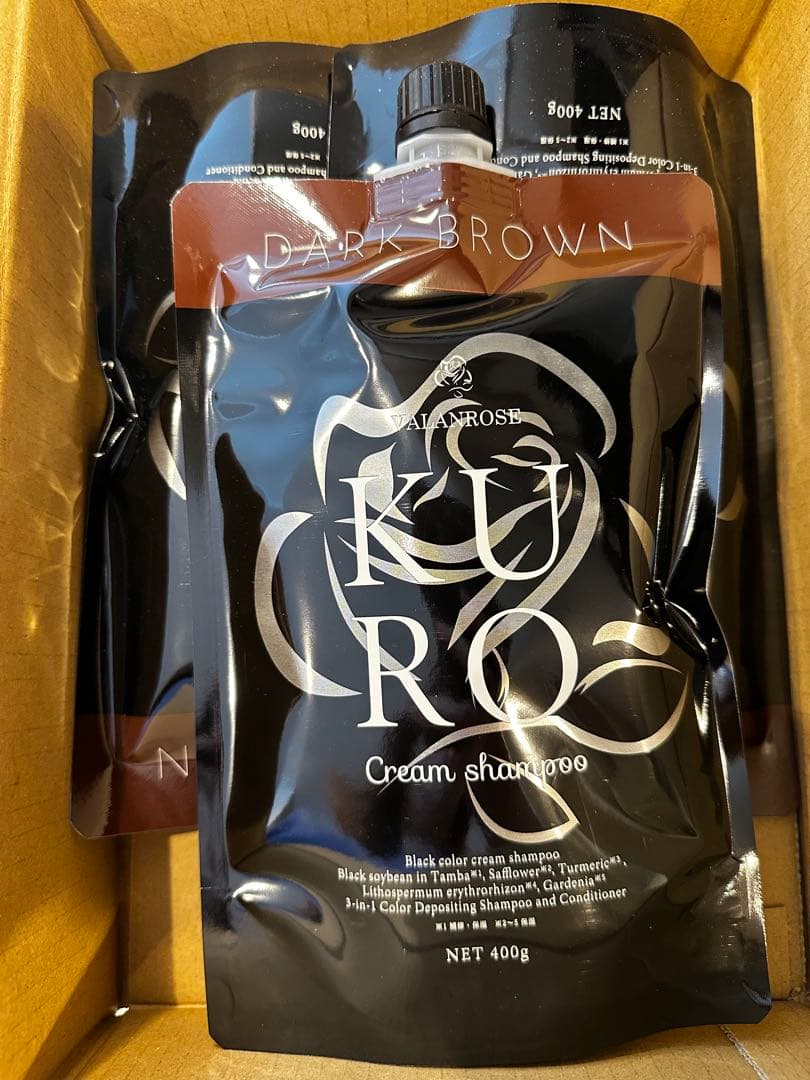 バランスローズ　KURO クリームシャンプー 3セットVALANROSE 新品