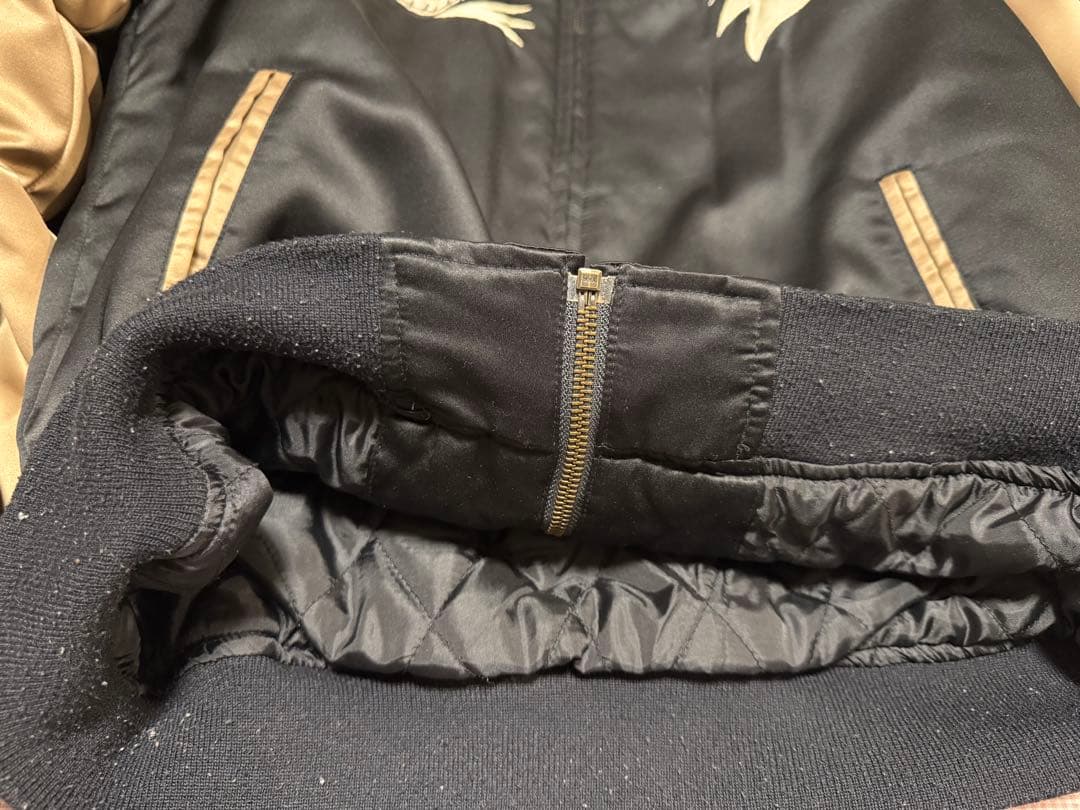 ナイトメアビフォアクリスマス ジャック 刺繍スカジャン【古着】