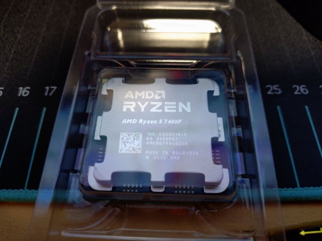 AMD Ryzen5 7400F 6コア CPU