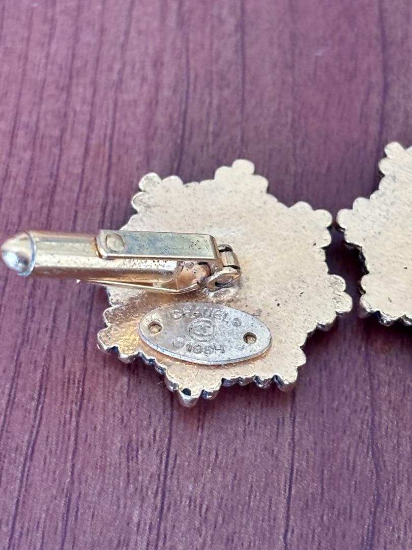 CHANEL シャネル　ココマーク　ブローチ　ヴィンテージ