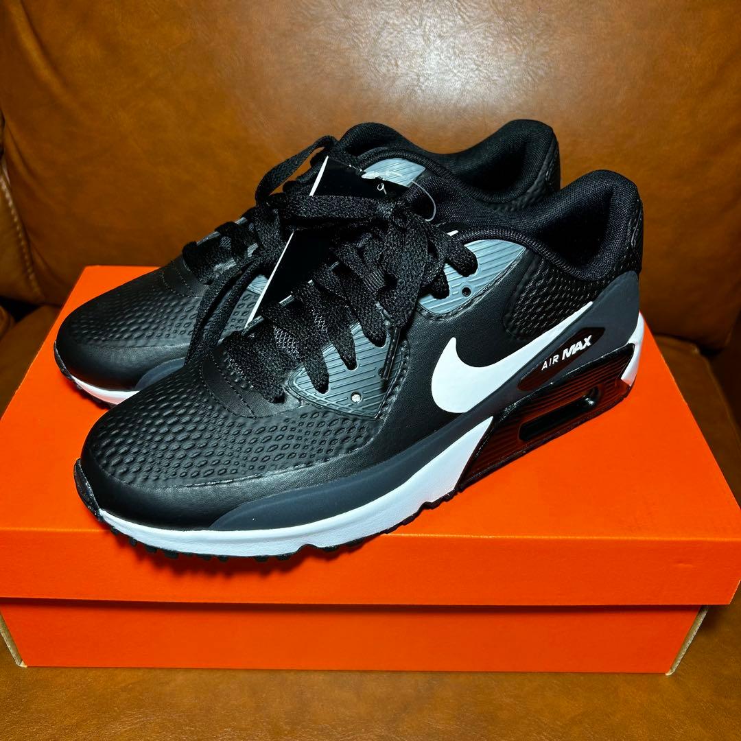 NIKE エアマックス90 ゴルフ　黒　25cm ユニセックス