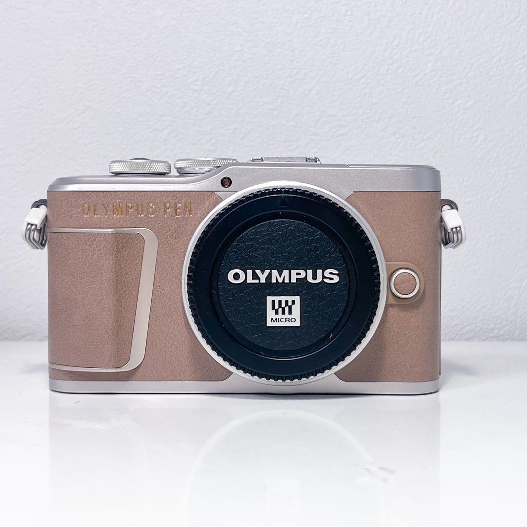 OLYMPUS PEN E-PL10 EZ ダブルレンズズームキット ブラウン